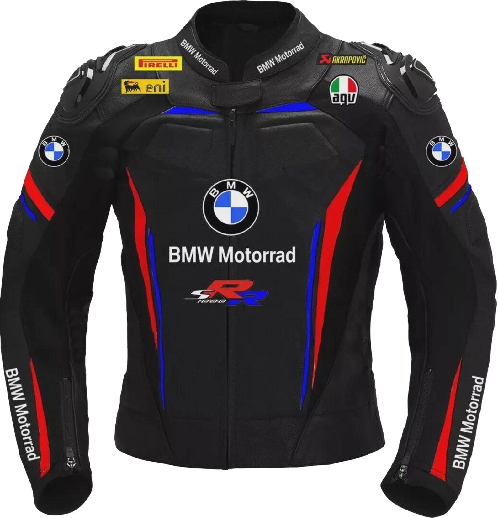 BMW Mシリーズ レザー モーターサイクルジャケット – 保護機能を備えた 