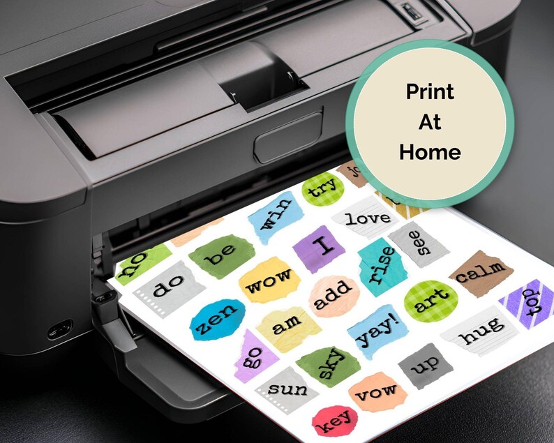 Printable Ransom Letters, Digital Cutout Alphabet, Magazine Style for ...