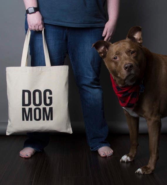 Dog Mom Tote Bag Etsy