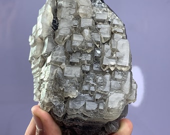 Natural Window Quartz, Transparent Quartz Crystal, Geometric Crystal Cluster, Raw Quartz Specimen