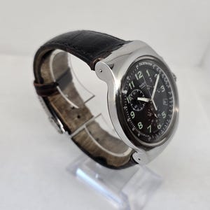 Swatch Irony "Your Turn" Chronograph (YOS413) | 47mm Massive Stainless Steel Men's Watch | Retro Swatch image 5
