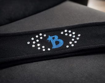 Custom Rhinestone Cheer Headband – Fleece Ear Warmer, Team Spirit Accessory