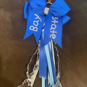 Custom Cheer Bow Bag Tag: Personalized Cheerleading Zipper Charm