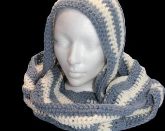 Slouchy Hooded Scarf