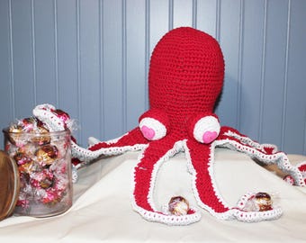 Adorable Valentine Octopus
