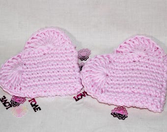 Heart Shaped Face Pads