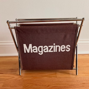 Cloth magazine rack sale
