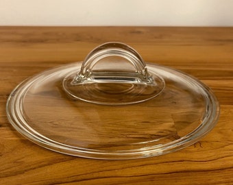 Vintage PYREX Glass Fin "D" Lid for 7" Casserole #L 21 C