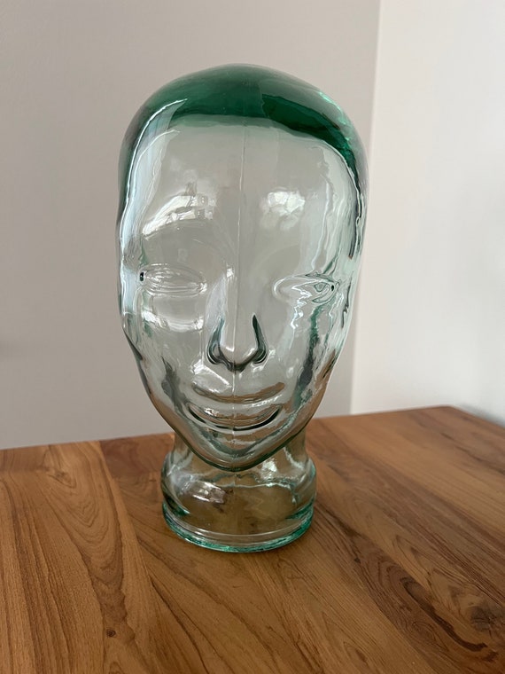 70s Glass Head, Vintage Retro