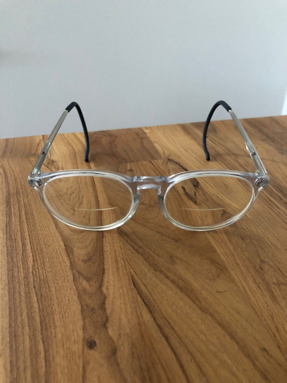 Vintage 1990s KALA Eyewear Handmade in USA Clear … - image 2