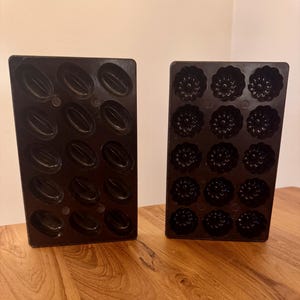 Vintage CUISINE INTERNATIONAL Bakelite Candy Chocolate Molds French 1950s Chocolatier Moulds
