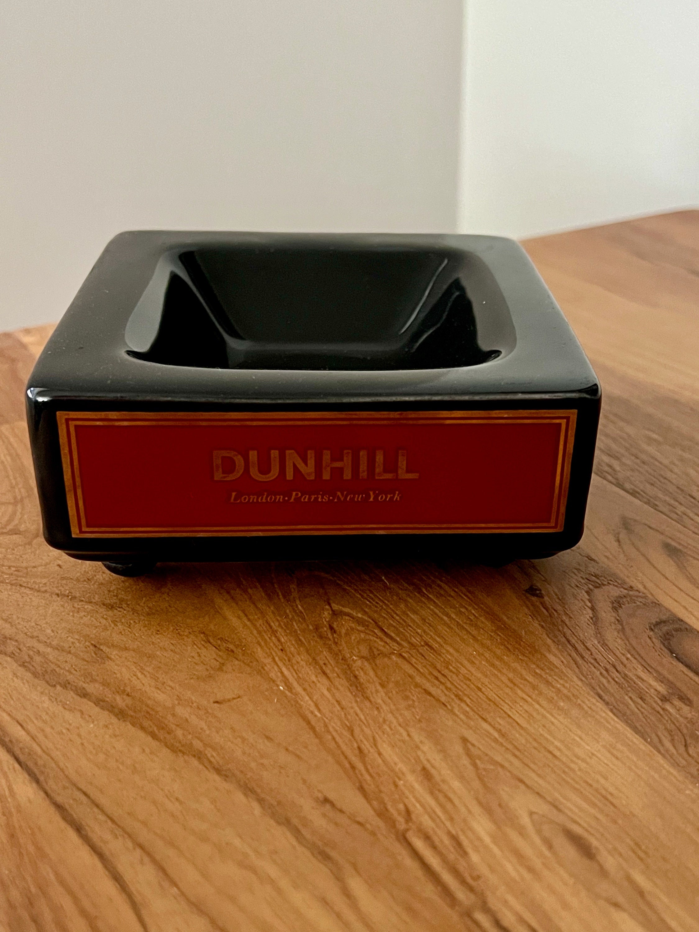 Vintage DUNHILL by Wade London Paris New York Porcelain Ashtray
