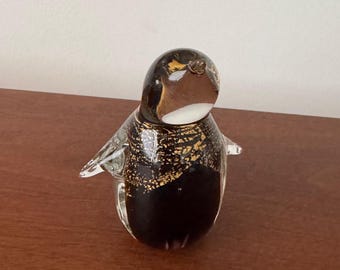 Vintage Eamonn Vereker Australia Hand Blown Art Glass Penguin