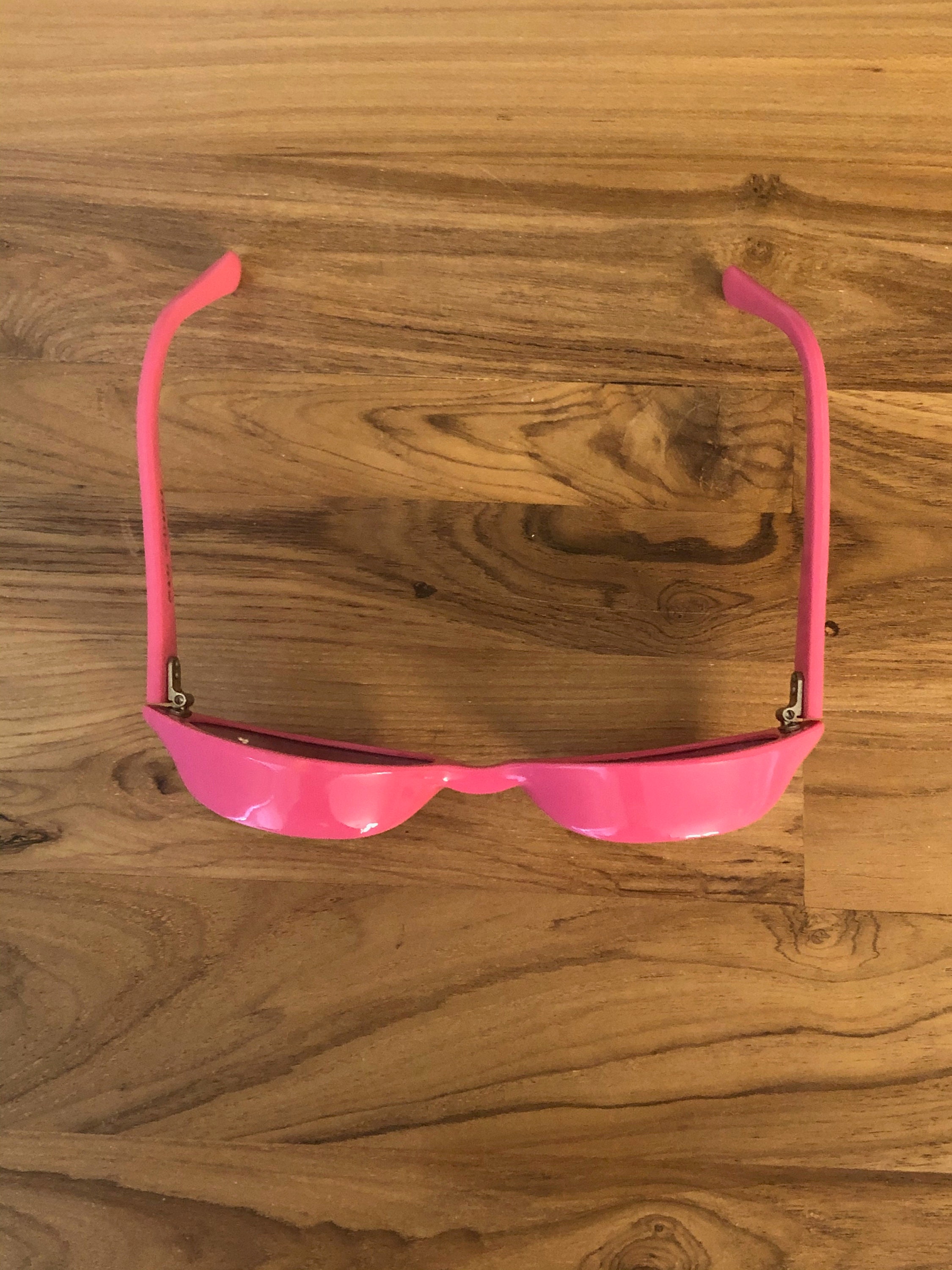 Vintage 1960s French Glam Hot Pink Sunglasses Couture Mod  display picture 1