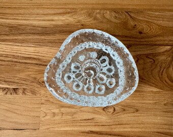 Vintage FOSTORIA Mid Century Icy Clear Art Glass Replacement Candlestick Holder