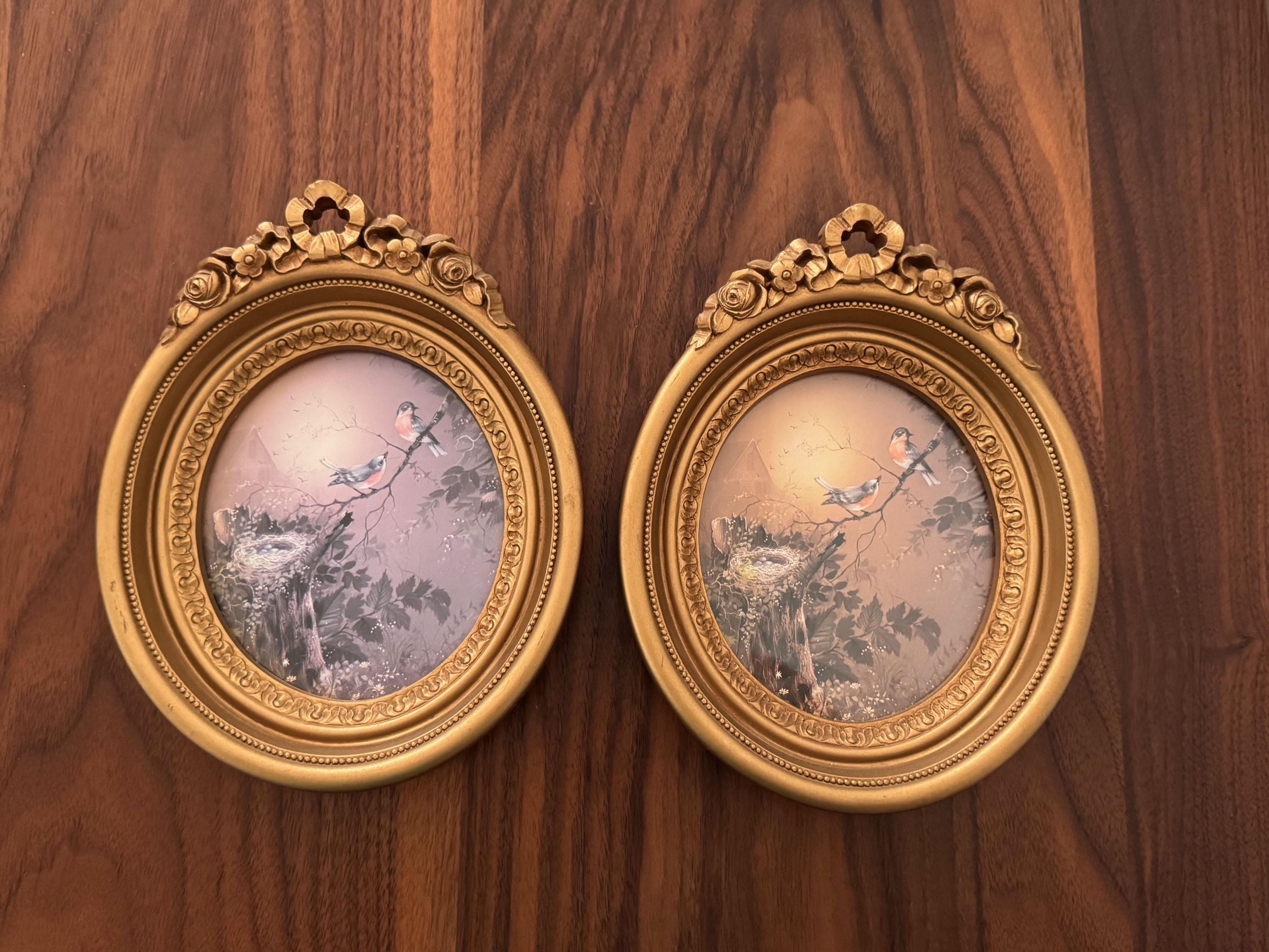 Vintage Floral Homco Art Framed - Etsy