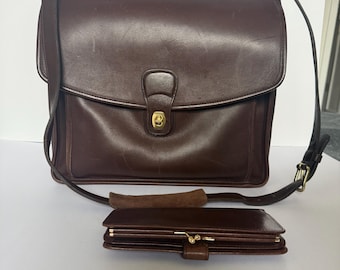 Vintage Coach Beekman 5266 Briefcase Men Black Career Suitcase !no