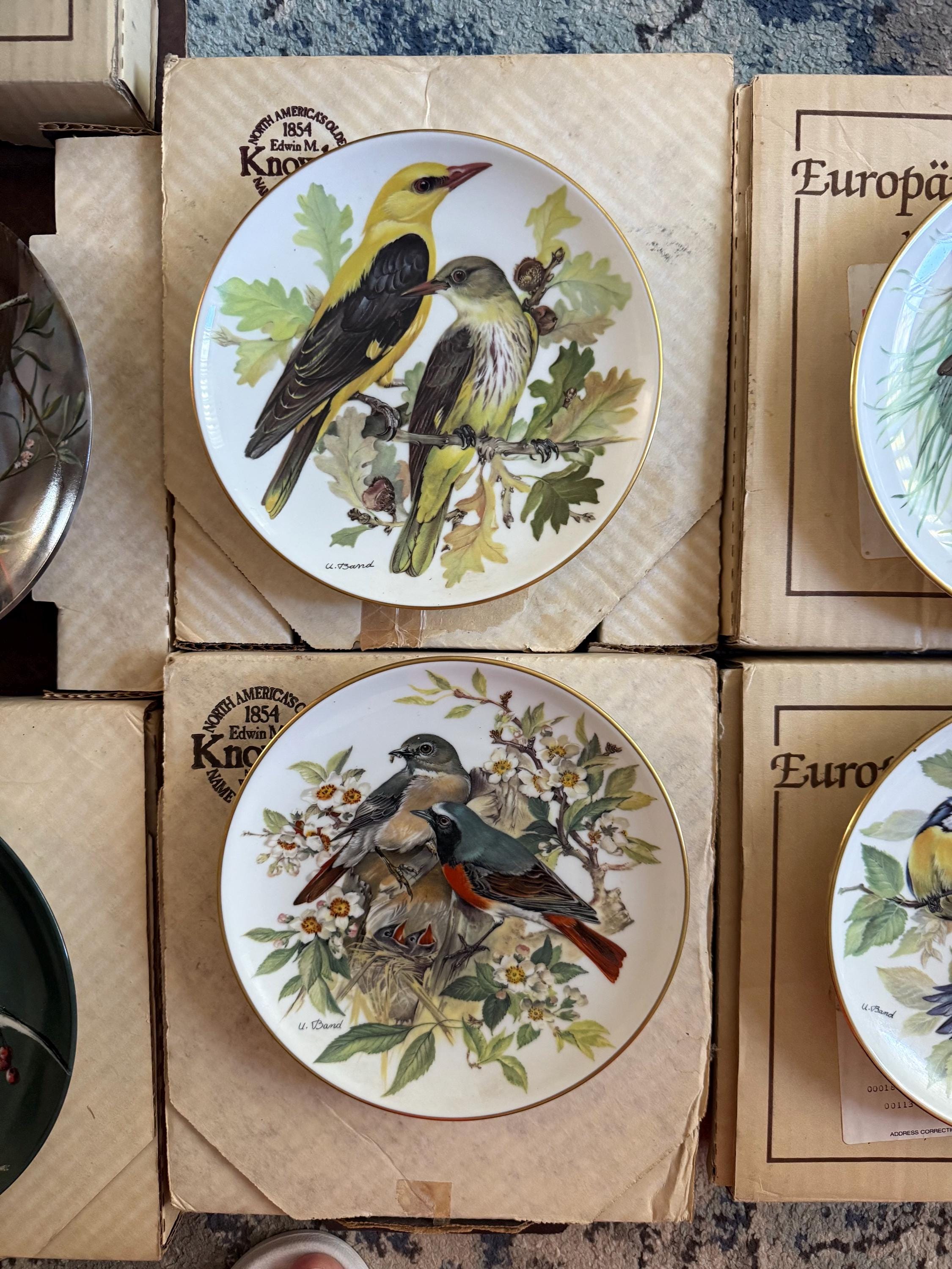 Songbirds of the World Franklin Porcelain - Etsy