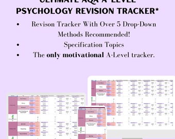 El mejor rastreador de revisión de psicología de nivel avanzado de AQA