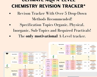 El mejor rastreador de revisión de química de nivel avanzado de AQA