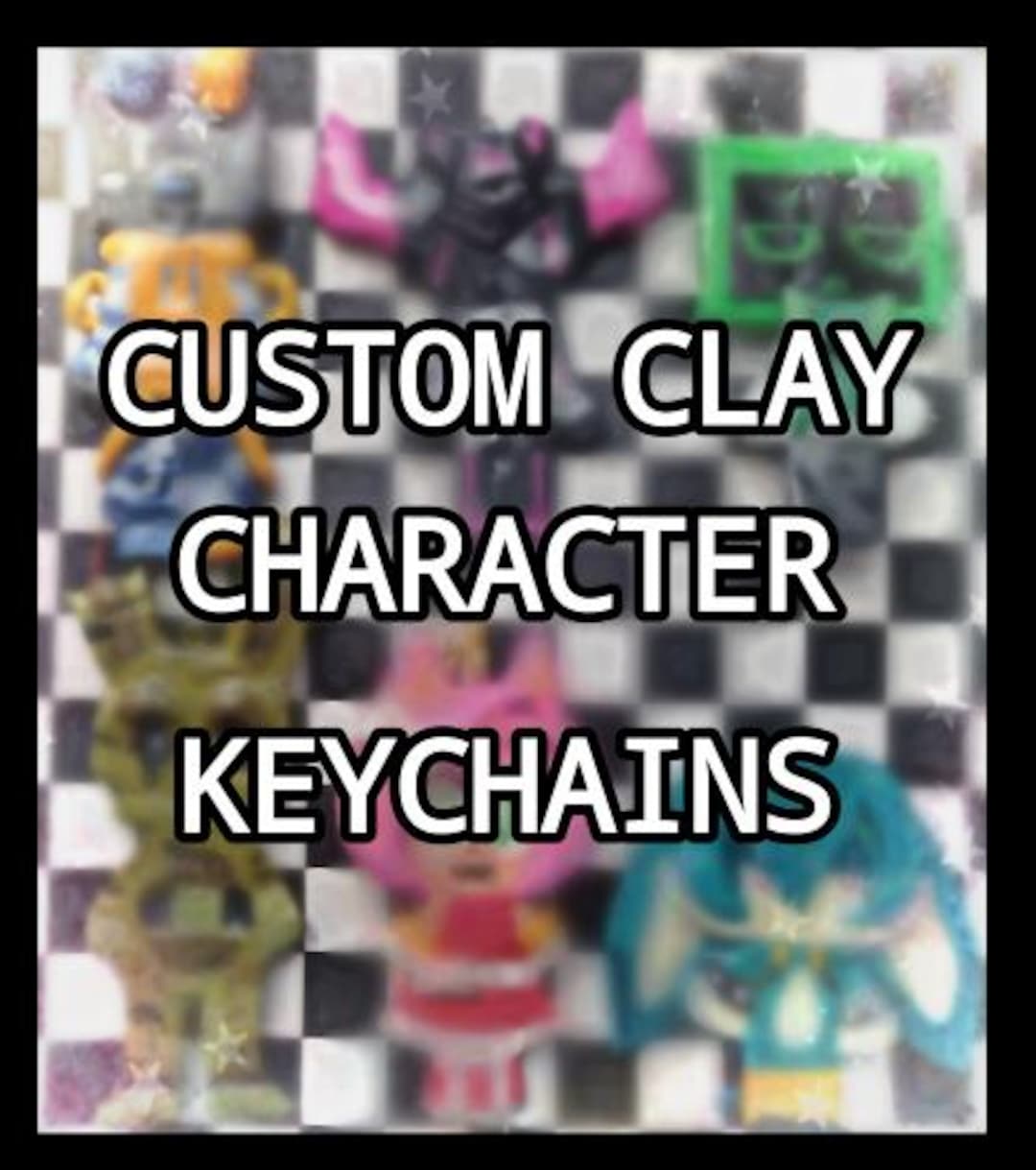 Custom Character Keychains/charms - Etsy