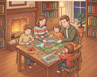 Life Before the Internet Coloring Book | Cozy Coloring Pages for Adults & Kids | Printable Coloring Downloads | Cute Relaxation Coloring