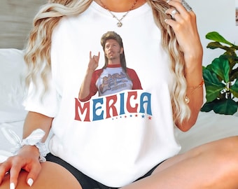 Joe Dirt 'Merica Comfort Color Shirt, 4th of July Comfort Color, Funny Independence Day T-Shirt