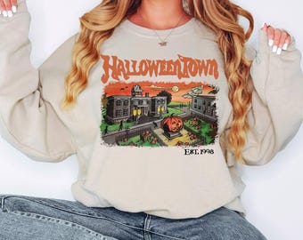 Halloweentown Est 1998 Sweatshirt, Halloweentown University Sweatshirt, Retro Halloweentown Sweatshirt