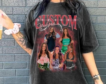 Custom Girlfriend Comfort Colors Shirt, Personalized Bootleg Girlfriend T Shirt, Bootleg Boyfriend Tee