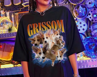 Custom Photo Dog Bootleg 90s Shirt, Custom Bootleg Rap Tee Shirt, Custom Pet Photo Your Own Bootleg Shirt, Change Design Here