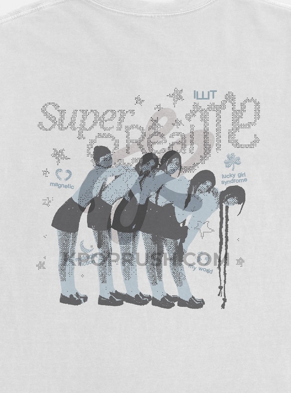 ILLIT 'super Real Me' T Shirt, Illit T Shirt, Not Cute Anymore
