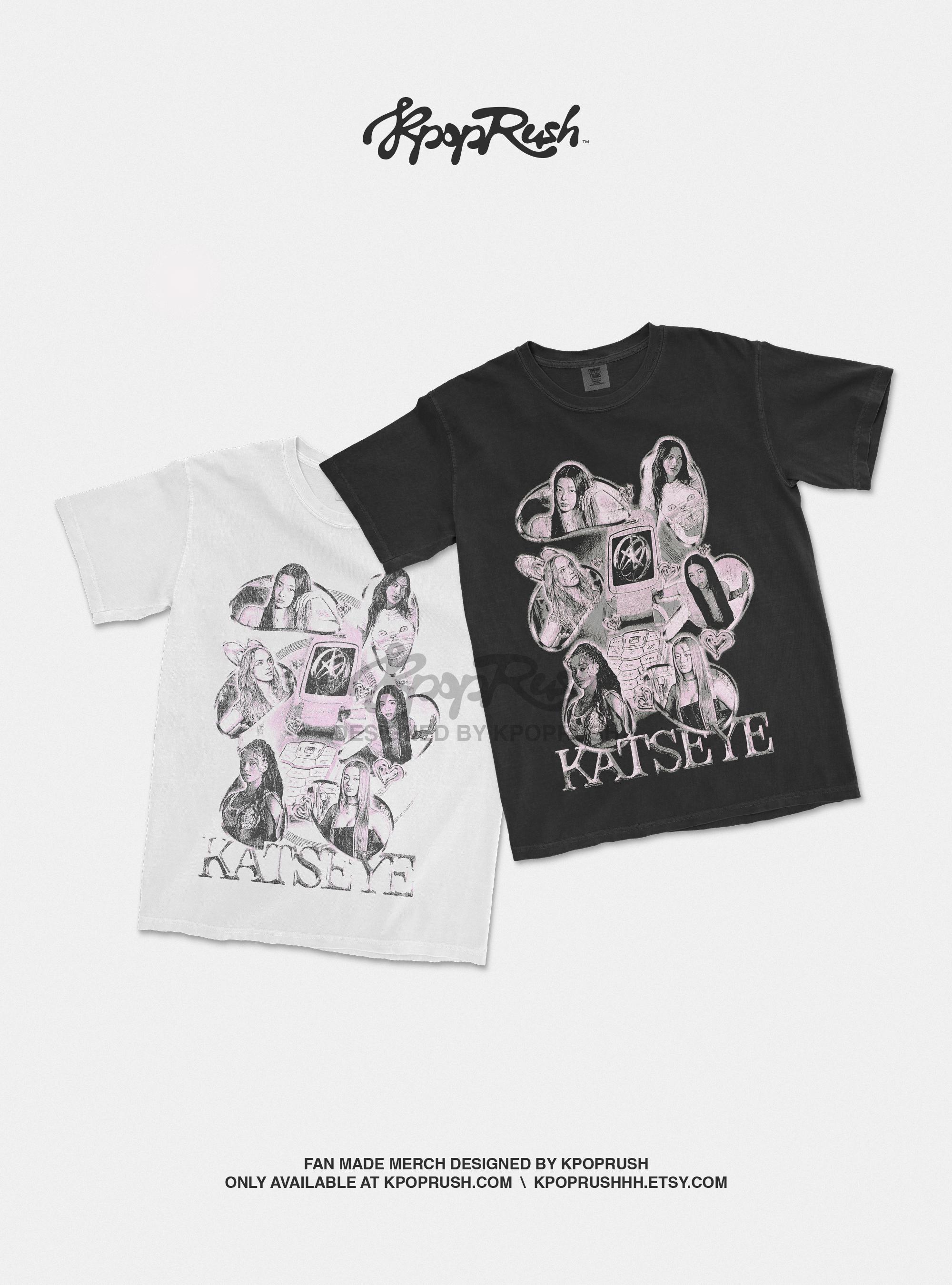 KATSEYE 'touch' T Shirt, Pop Star Dream Academy, Eyekon SIS Soft