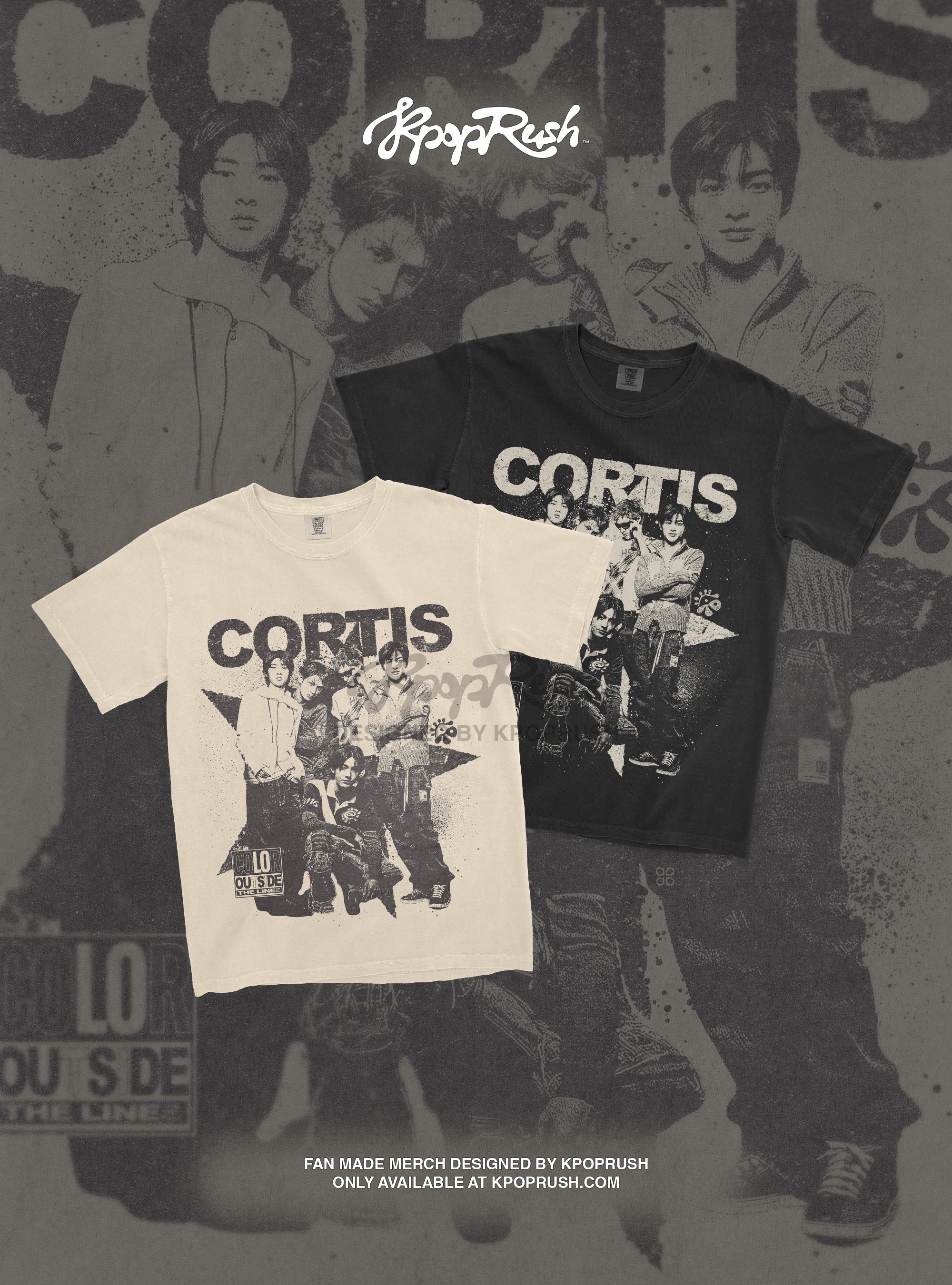 CORTIS Vintage 90s Bootleg Graphic T Shirt, Korean Boy Band