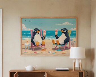 Home Decor: Penguin Wall Art Poster