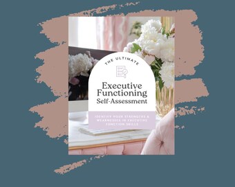 実行機能評価 - 自己反省とクライアントツール（Canvaで編集可能）