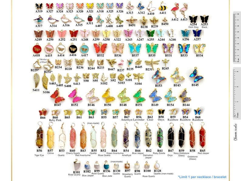 NEW Build Your Own Custom Charm Necklace, Pick Your Charms