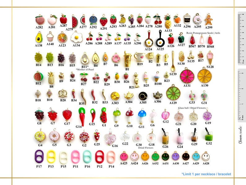 NEW Build Your Own Custom Charm Necklace, Pick Your Charms