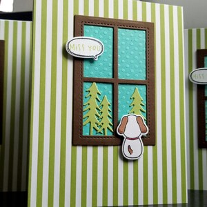Carte vous manquez, carte de voeux pour amoureux des chiens, relation longue distance, kit de déploiement, cadeau BFF