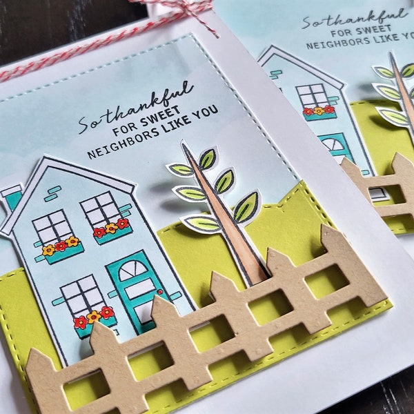 Thank You Neighbor Card, Gift for Neighbor