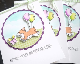 Welsh Corgi Birthday Card, Dog Lover Greeting Card