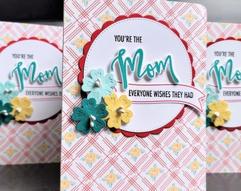 Floral Mother's Day Card, Mothering Sunday Gift