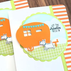Félicitations pour votre retraite, RV Life, Westie Card, Bon Voyage Card, Happy Camper, L'aventure vous attend, Road Trip