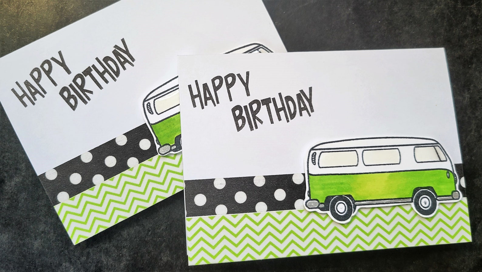 VW Birthday Card Volkswagen Lover Card VW Van Greeting Card | Etsy