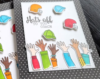 Thank You Card for Baseball Coach, Football Coach Gift from Team, Sports Lover Gift