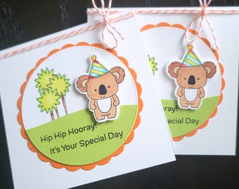 Koala Birthday Card