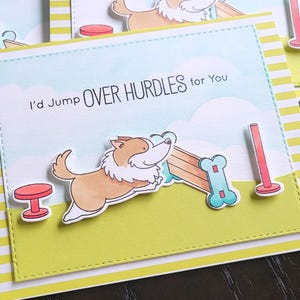 Corgi Anniversary Card, Dog Lover Friendship Card, Pembroke Welsh Corgi Thank You Card, Dog Trainer Gift, Best in Show