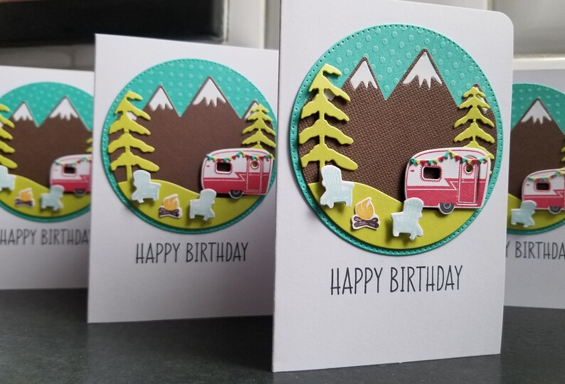 Camper Birthday Card Svgcuts Com Camping Cards Greeti vrogue.co