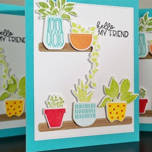 Carte de remerciement Plant Lady, Remerciement pour les jardiniers, Cartes pour toute occasion pour les paysagistes, Cadeau de plante en pot