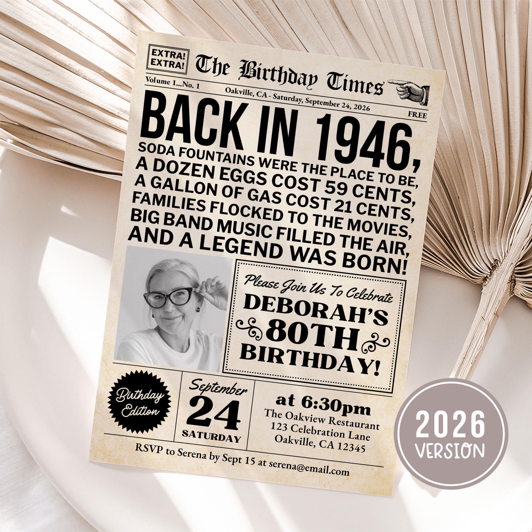 1940s Newspaper - Etsy
