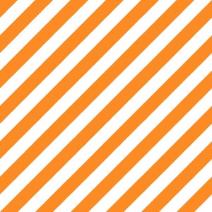 Hometown Halloween Orange White Witchy Stripe by Kim Christopherson of Kimberbell from Maywood Studio 9926-OW - Free Shipping U.S.